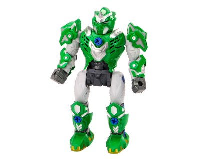 Robot ke Skládání Zbraň Vrtačka Šroubovák Světla Zvuk Zelený