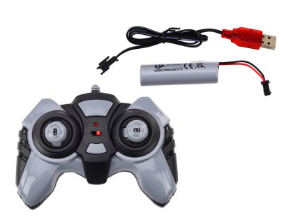 RC Traktor na Dálkové Ovládání 2.4G Zvuky Modrý