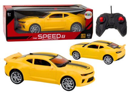 RC Sportovní Auto 1:16 Dálkově Ovládané Žluté
