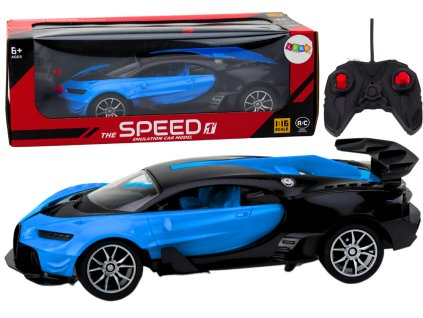 Sportovní RC Auto na Dálkové Ovládání Modré 1:16