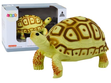 Kolekcionářská Figurka Želva Plaz Světležlutá Hnědá B
