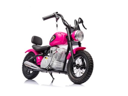 Růžová Elektrická Motorka A9902 36V