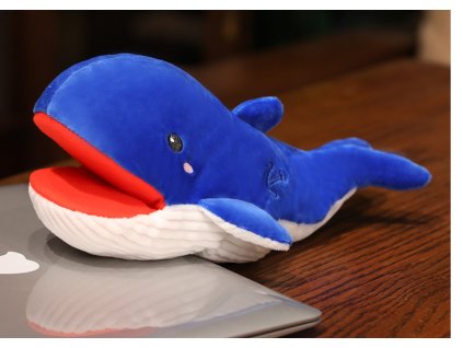 Plyšová Loutka Velryba Modrá 30 cm