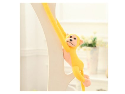 Plyšová Opice se Zvukem Žlutá 60 cm