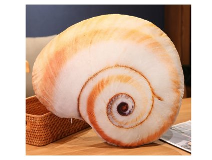 Plyšová Hrací Mušlová Polštářek 50 x 40 cm