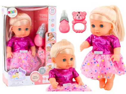 Panenka v Růžových Šatech, Která Čůrá, Láhev, Chrastítko, Zvuky