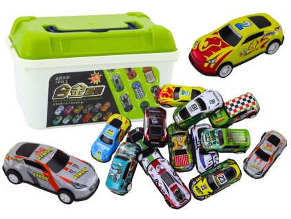 Sada Angličáků v Kufříku Auta Autíčka 30 ks