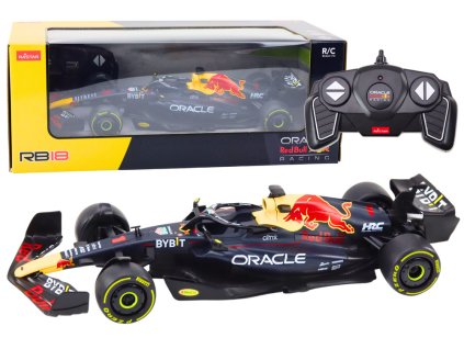 Závodní auto na dálkové ovládání 1:18 Oracle Red Bull Racing RB18 Černé