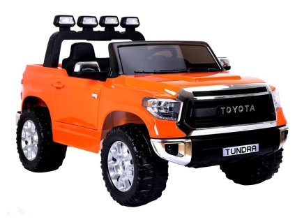 Dětské elektrické auto Toyota Tundra s baterií - Oranžová
