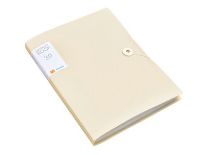 Plastová Složka S Gumičkou 30 Kapes Béžová A4