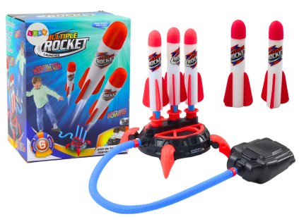 Hra Trojitý Vystřelovač Katapult Pěnových Raketek Pumpa
