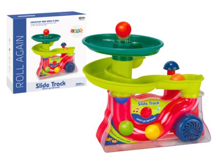 Barevná Fontána Klouzačka pro Kuličky Zvuky
