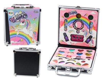 Sada Krásy V Kufříku Stíny Třpytky Laky Černá