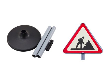 Velký Výstražný Znak Práce na Silnici 70cm