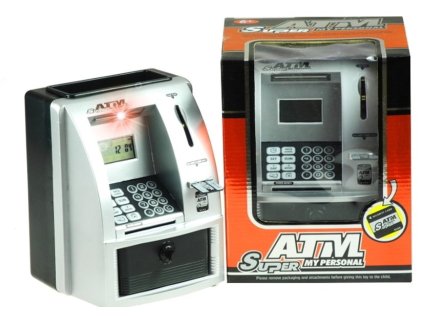 Dětský bankomat pokladnička