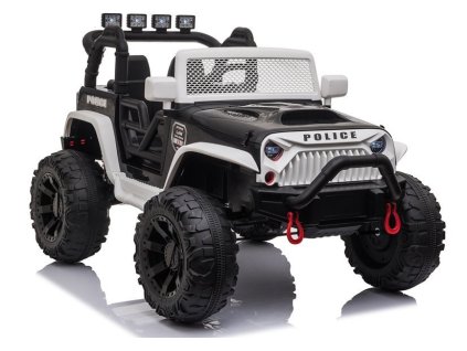 Auto na Akumulátor JC666 Policejní Bílý