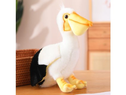 Plyšový Pelikán Pták Hračka Mazlíček 24cm