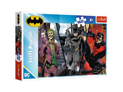 Puzzle - 160 - Batman připraven k akci - Warner Batman 15425