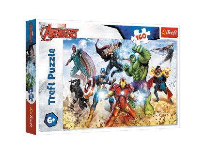 Puzzle - 160 - Připraveni zachránit svět - Disney Marvel Avengers 15368