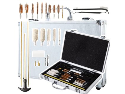 Sada na Čištění Zbraní v Kufříku 24 Ks