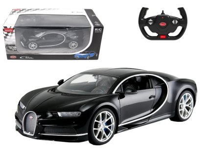 RC Dálkově Ovládané Auto Bugatti Chiron 1:14 Černé