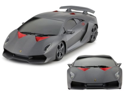 RC Sportovní Auto 1:18 Dálkově Ovládané Lamborghini Sesto Elemento Šedé