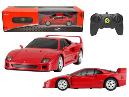RC Sportovní Auto 1:24 Dálkově Ovládané Ferrari F40 Červené