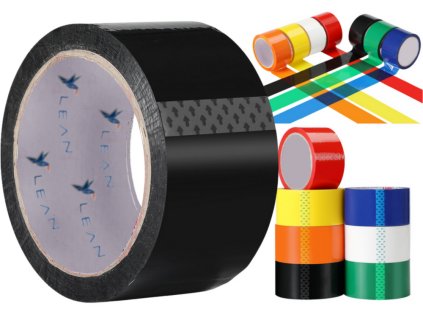 Černá akrylová balicí páska 48/50Y