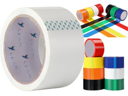 Bílá Akrylová Balení Páska 48/50Y