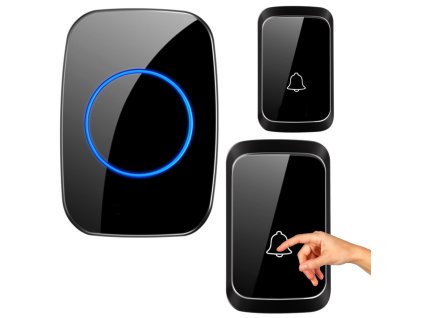 Bezdrátový Zvonek Voděodolný 25 Melodií 3 Úrovně Hlasitosti