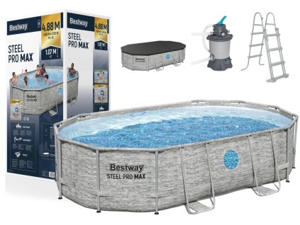 Bazén s konstrukcí 427 x 250 x 100 cm Bestway 56946