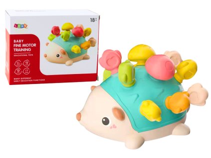 Sensoryční Ježeček pro Kojence Barevné Tyčinky