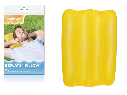 Nafukovací Polštář 38 x 25 cm Žlutý Bestway 52127