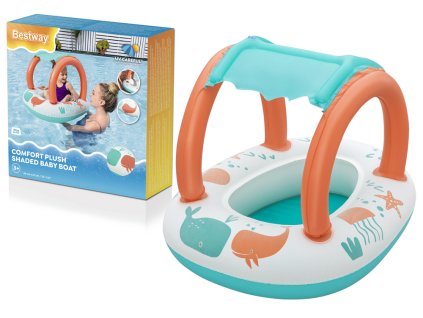 Nafukovací Člun s Stříškou 84 x 67 cm Bestway 34203