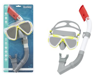 Sada na potápění Šedá Maska Šnorchl Bestway 24053
