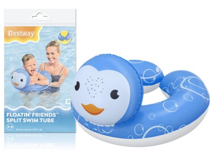 Plavecký kruh Tučňák 50 x 46 cm Bestway 36405