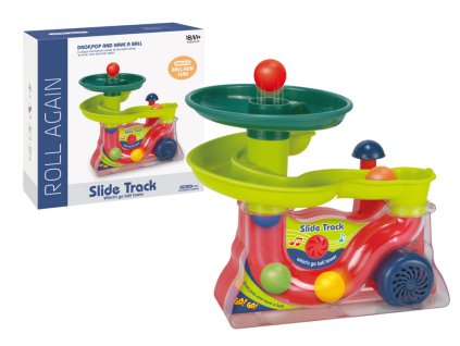 Fontána Klouzačka pro Kuličky Míčky Zvuky Barevná
