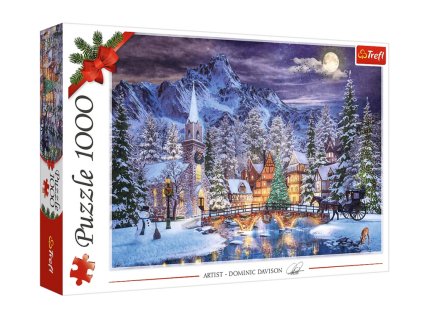 Puzzle 1000 dílků Vánoční Atmosféra Trefl 10629