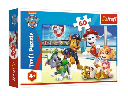 Puzzle - 60 - Ve Světě Pejsků - Viacom Tlapková Patrola 17392