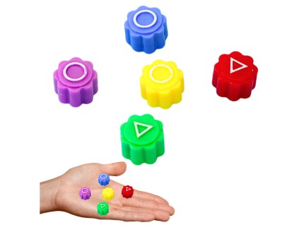 Kočky pro hru Gonggi Hacele Dovednostní Hra Squid Games 5ks