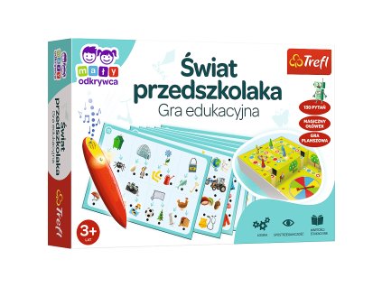 Edukativní hra Svět předškoláka Kouzelná tužka Trefl 02112