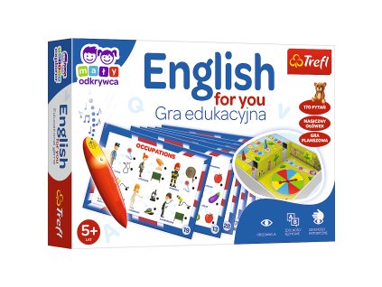 Edukační hra English for You Magická tužka Trefl 02113