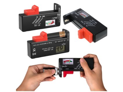 Univerzální digitální tester měření baterií a akumulátorů