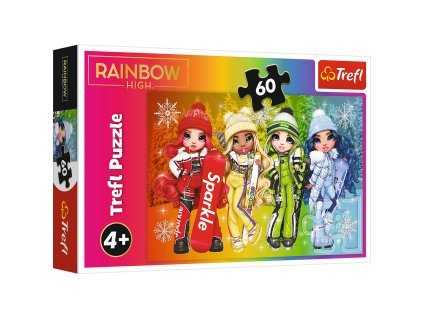 Puzzle - "60" - Veselé panenky Trefl 17380