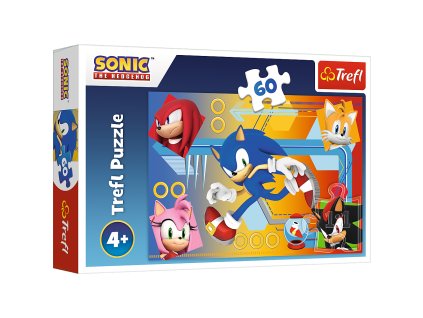 Puzzle Sonic 60 dílků – Sonic v akci 17387