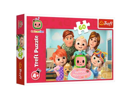 Puzzle 60 ks Cocomelon, Skvělý den Trefl 17391
