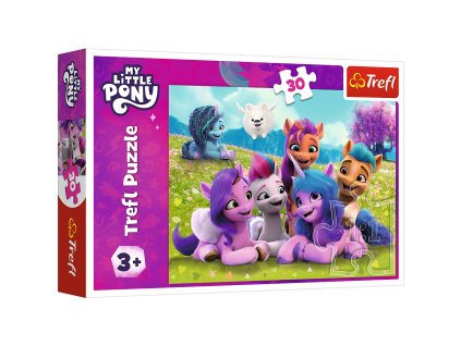 Puzzle - "30" - Přátelští koníci Pony My Little Pony Trefl 18299
