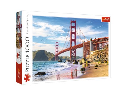 Puzzle - 1000 dílků - Golden Gate Bridge, San Francisco, USA