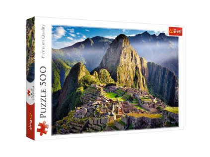 Puzzle 500 dílků Historické svatyně Machu Picchu Trefl 37260