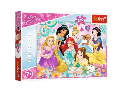 Puzzle - 200 - Radostný svět princezen - Disney Princess Trefl 13268